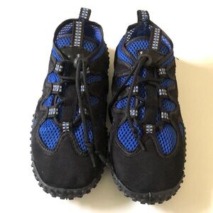 Blue and Black water Shoes size 7